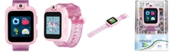 Playzoom iTouch Kids Pink Fuchsia Glitter Strap Touchscreen Smart Watch 42x52mm